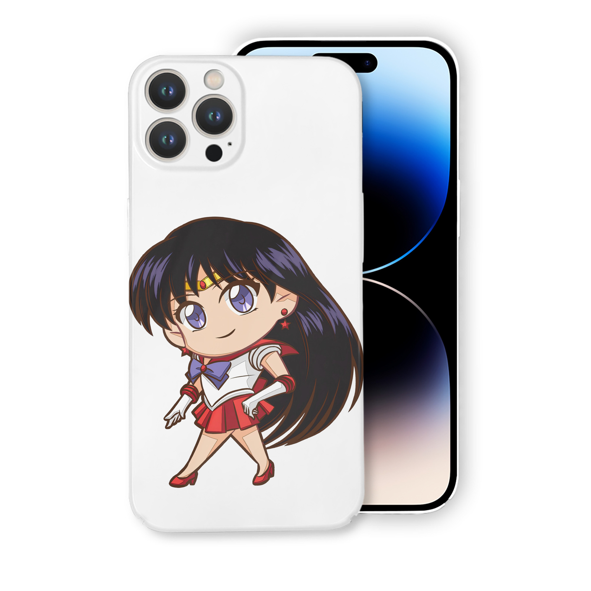 （画像用） 美少女戦士セーラームーン 火野レイ ひの レイ Sailor Moon Hino Rei （セーラーマーズ,Sailor Mars） 【iPhone 14シリーズ対応】ハードケース